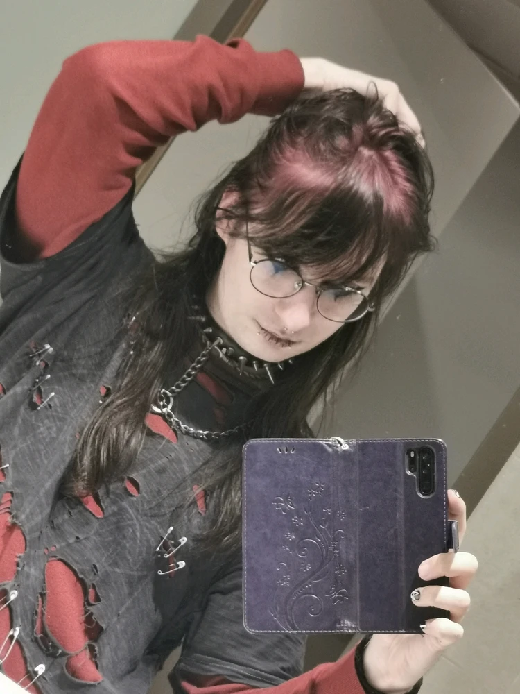 New hair colour and some makeup