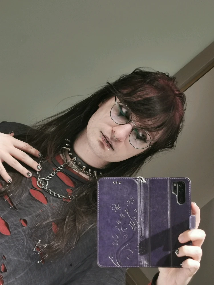 New hair colour and some makeup