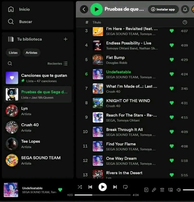 Un buen gusto musical