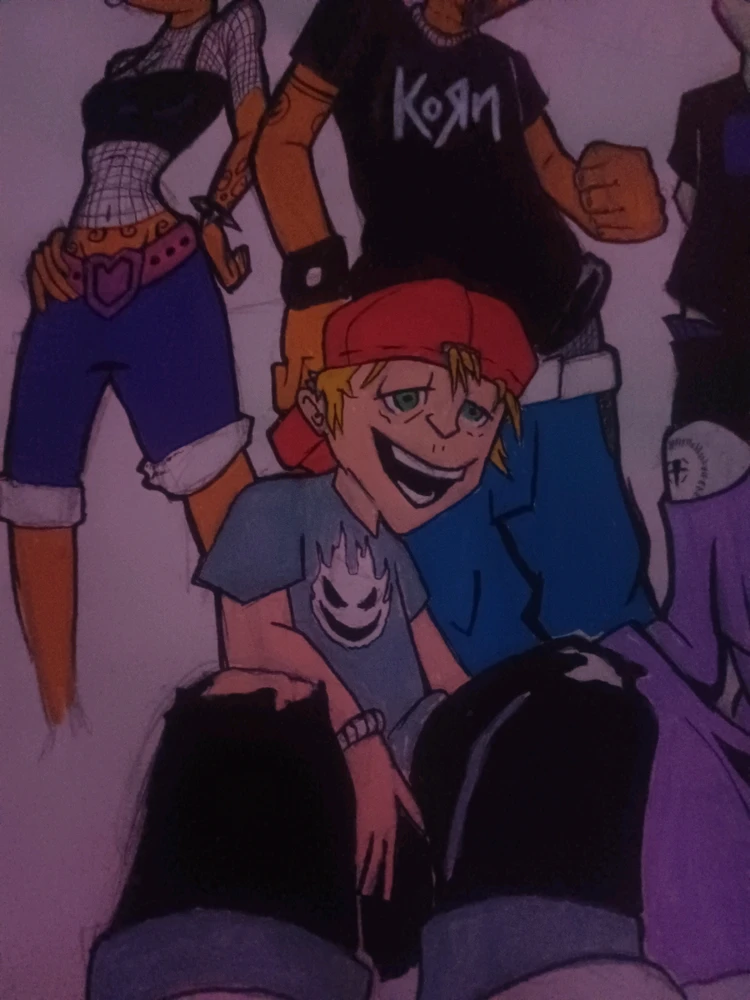 Messing around with some paint markers that have been collecting dust on my desk lol.