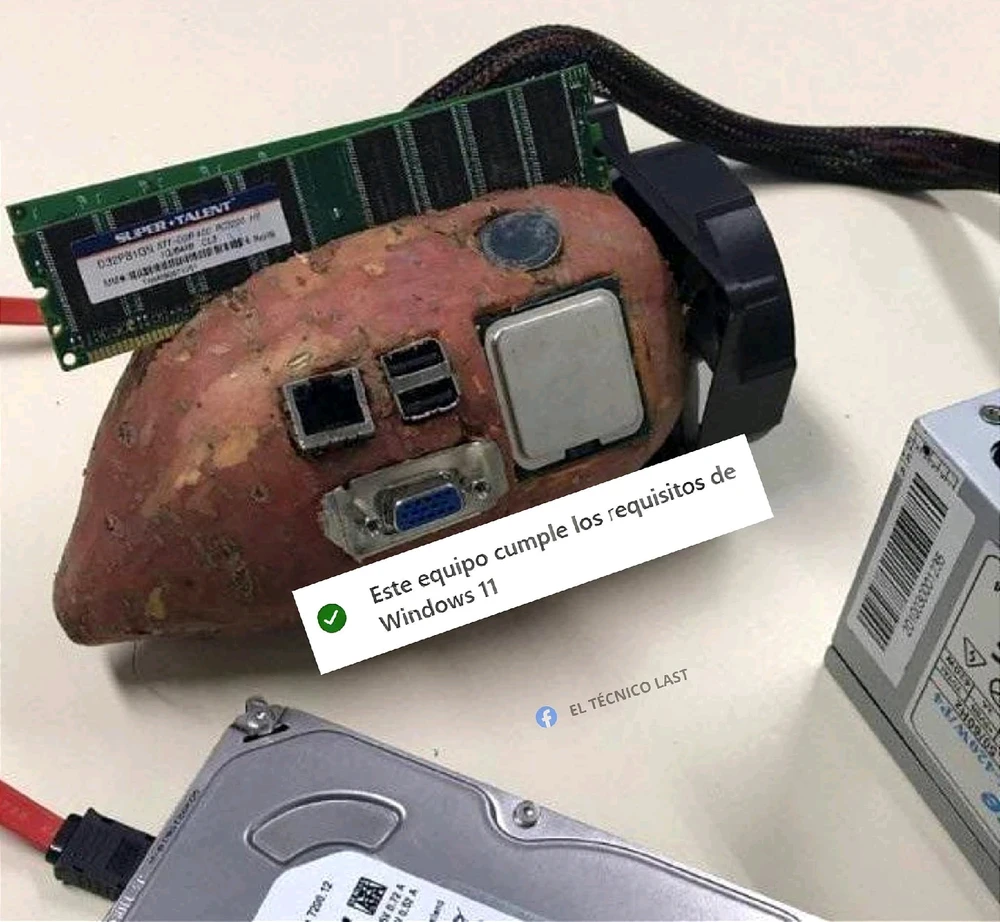 Jajajaja yo ahorita mismo instalando Windows 11 me di cuenta de que...


Es mejor Linux 😭😭😭😭