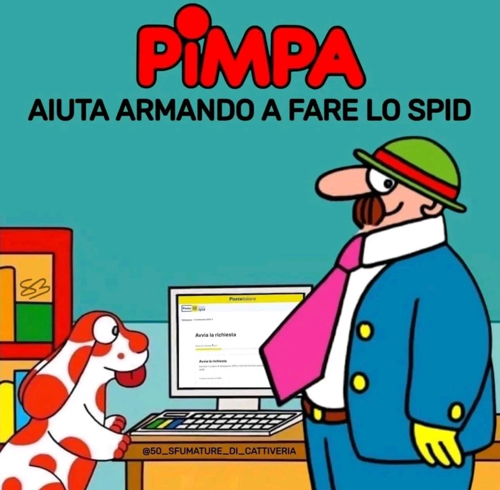 Eternamente grato Pimpa 😄😄