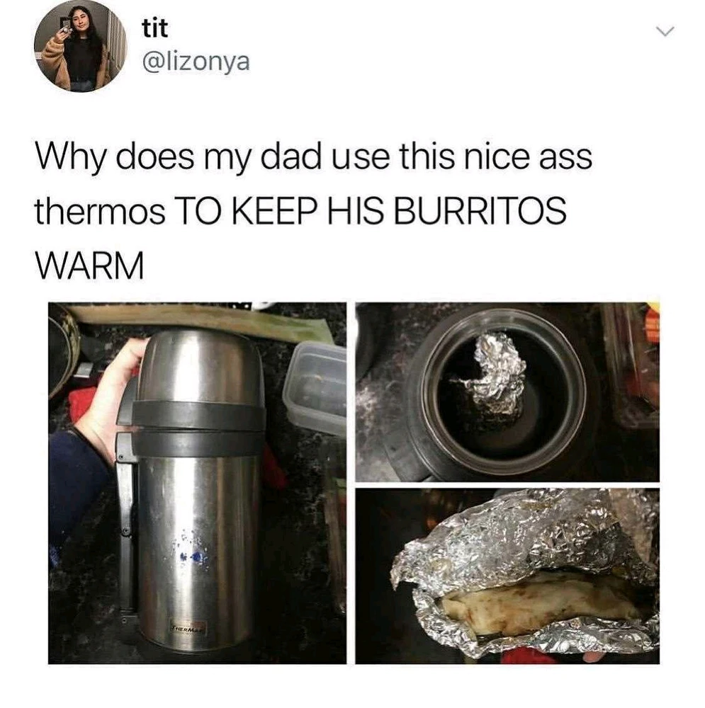 Man wanted hot food for later