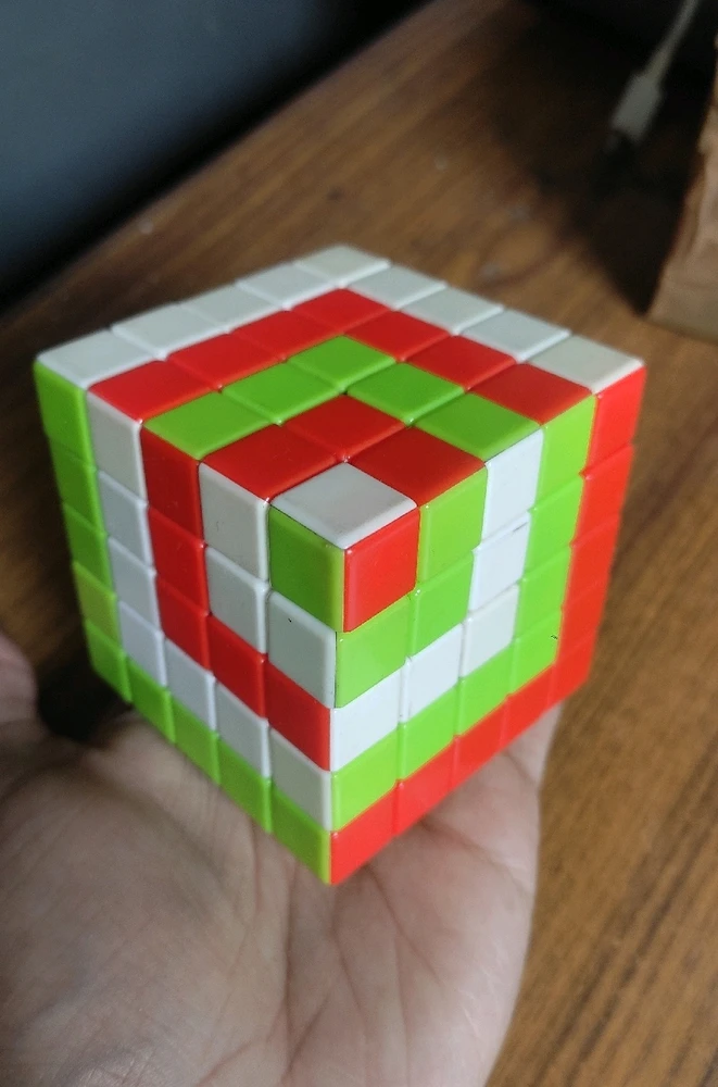 Cube in a cube in a cube