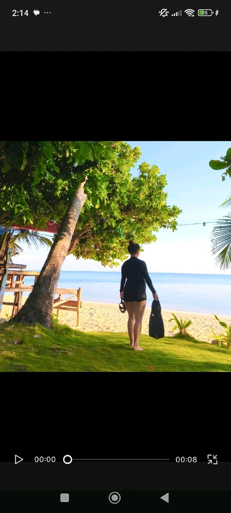 Free diving...🐟🐠🐡