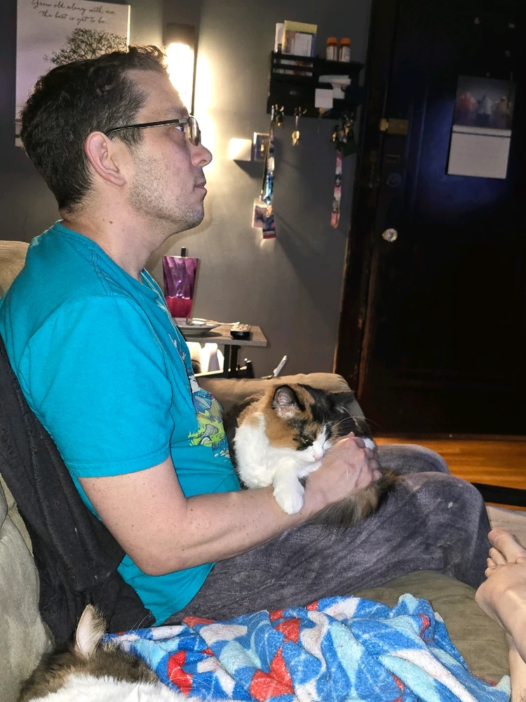 My fur babies, Asuna and Kirito. Just wishing all of you and your own furry children a happy Friday!