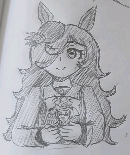 little drawing of rice shower!