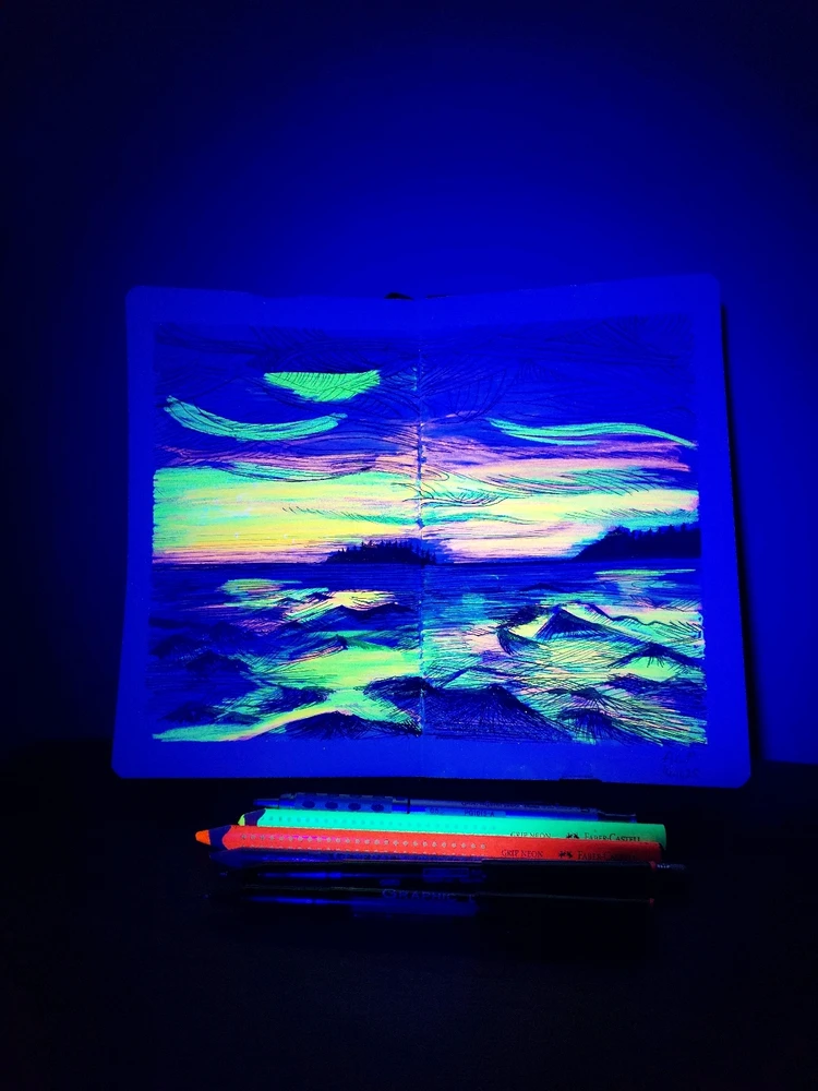 New🖌... Day☀️ and Night🌒