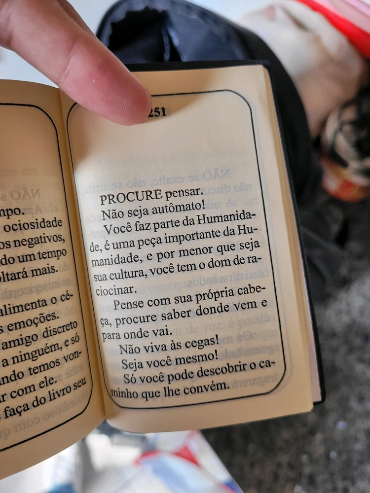 Devocional de bolso.