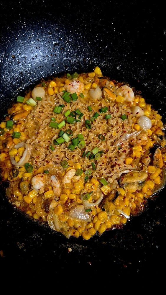 Lemon seafood ramen (GF)