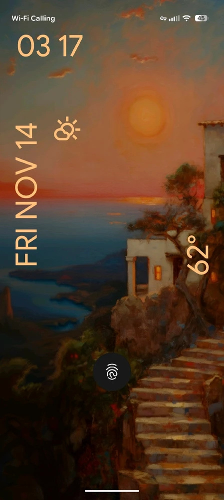 What's your lock screen aesthetic?