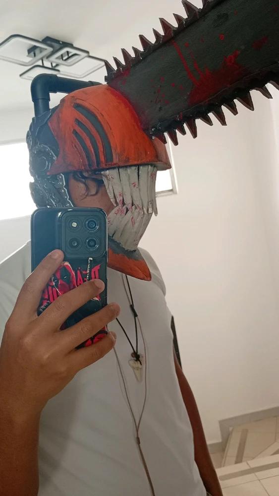 Aquí con una foto de mi cosplay para la comve