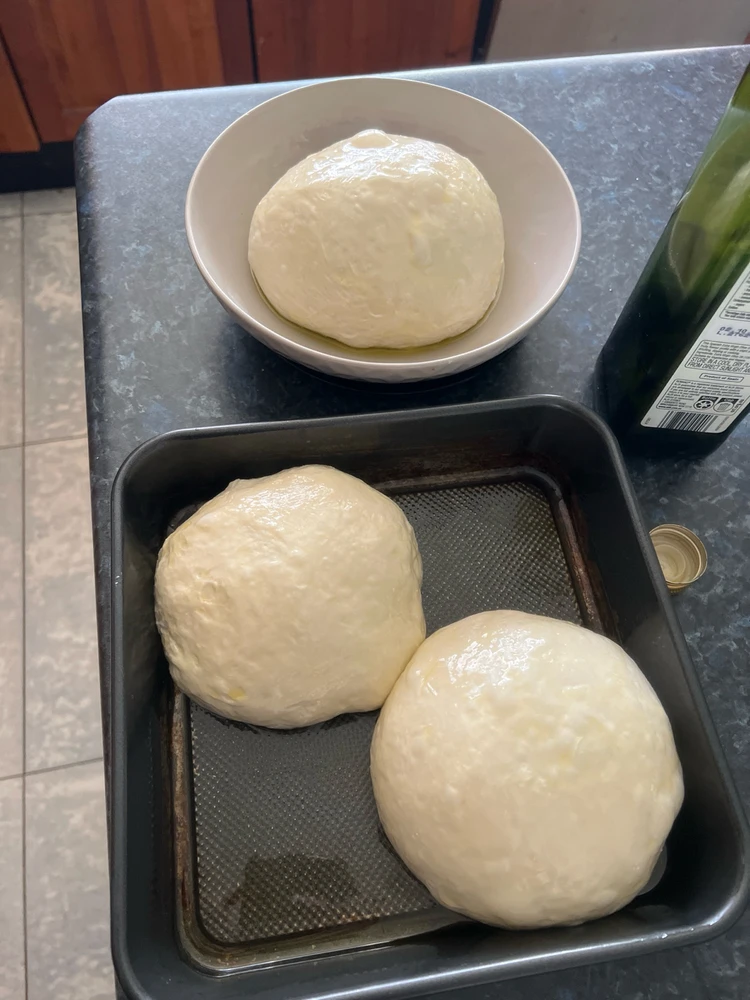 Homemade pizza night