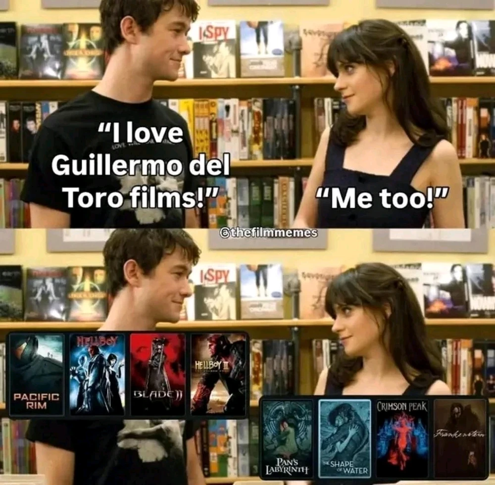 Guillermo del Toro's Films meme