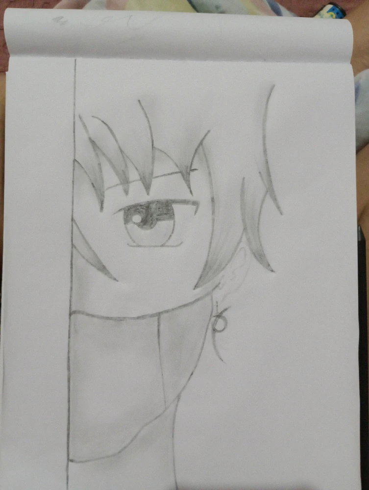 Quero ver se alguém vê algo diferente nesse desenho...