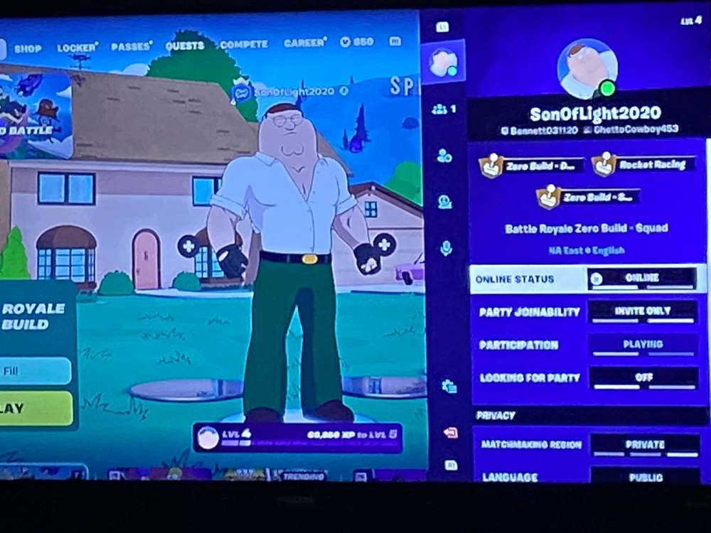 Anyone trying to play some zero build?