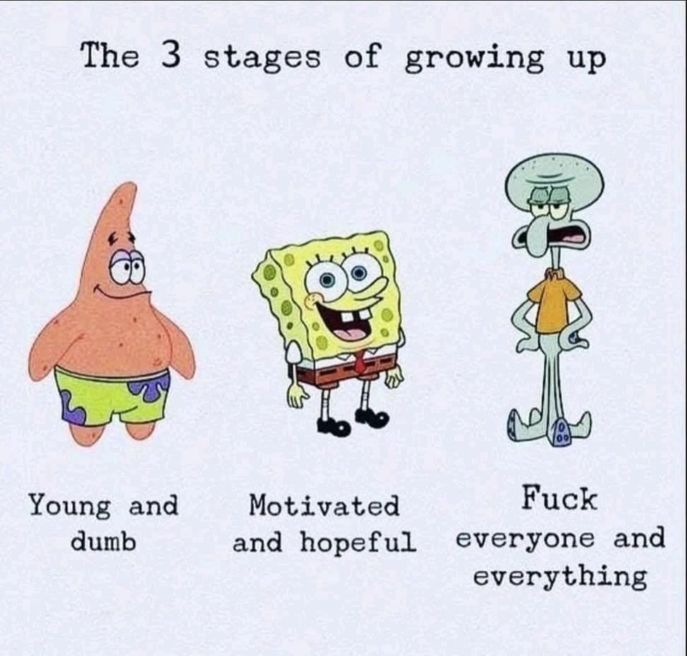 Oh to be young again