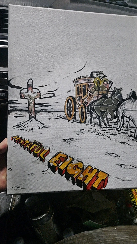 Quentin Tarantino Fan Painting Series