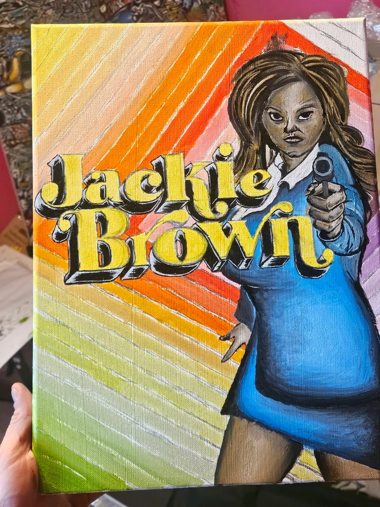 Quentin Tarantino Fan Painting Series