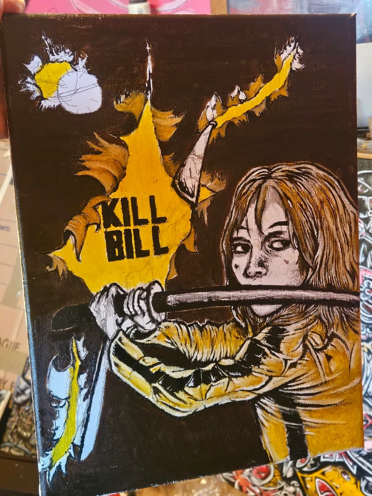 Quentin Tarantino Fan Painting Series