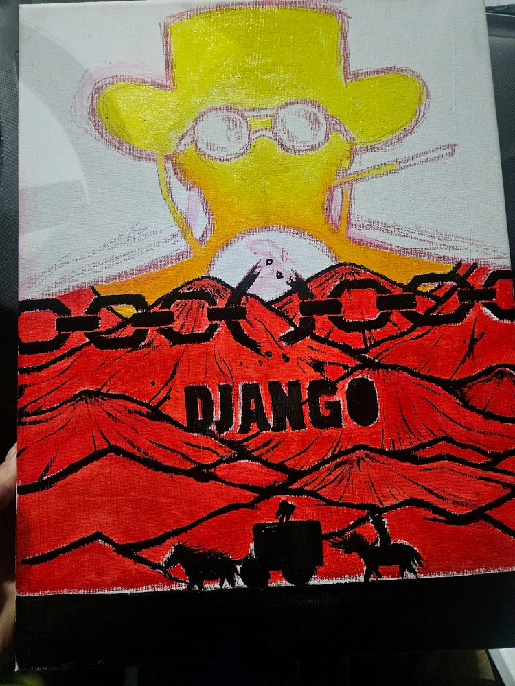 Quentin Tarantino Fan Painting Series