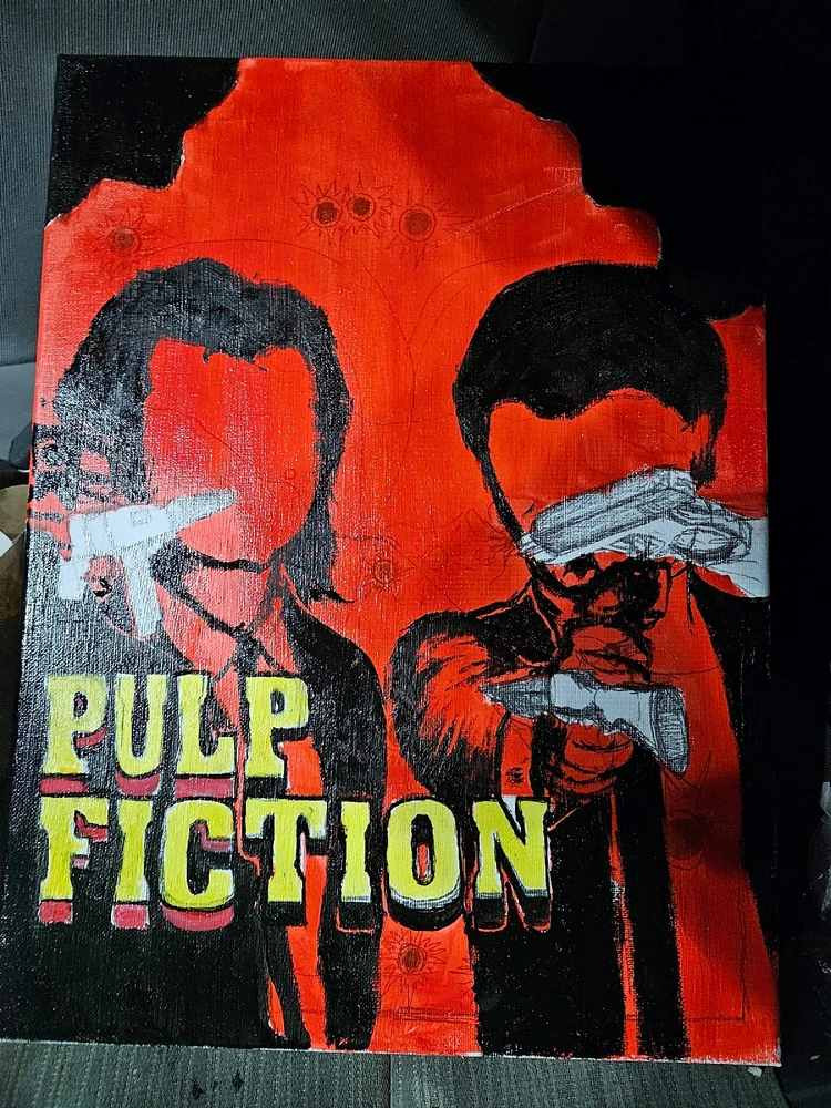 Quentin Tarantino Fan Painting Series
