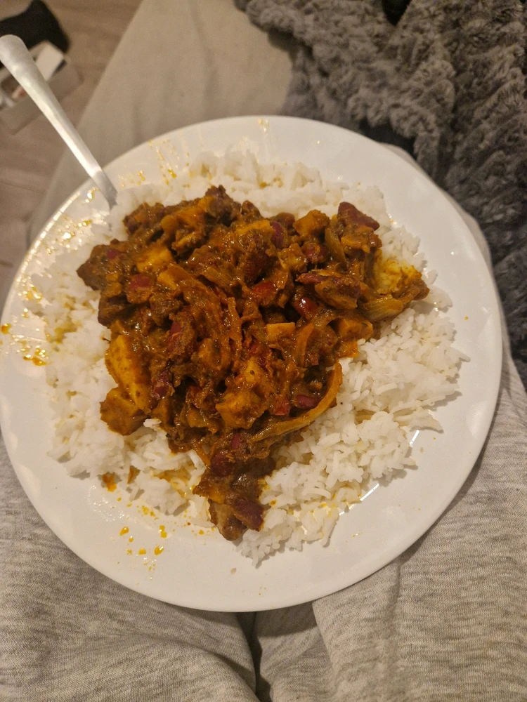My homemade curry