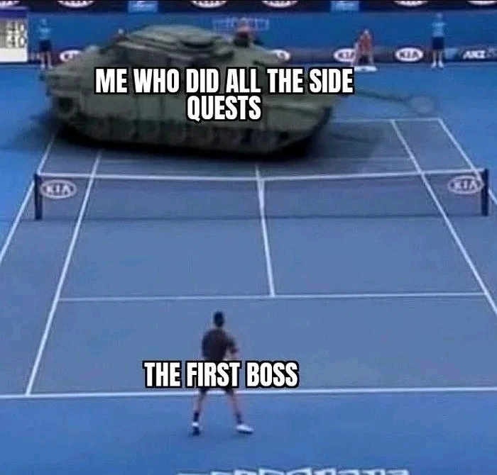 Haupthandlung? Erstmal umschauen...