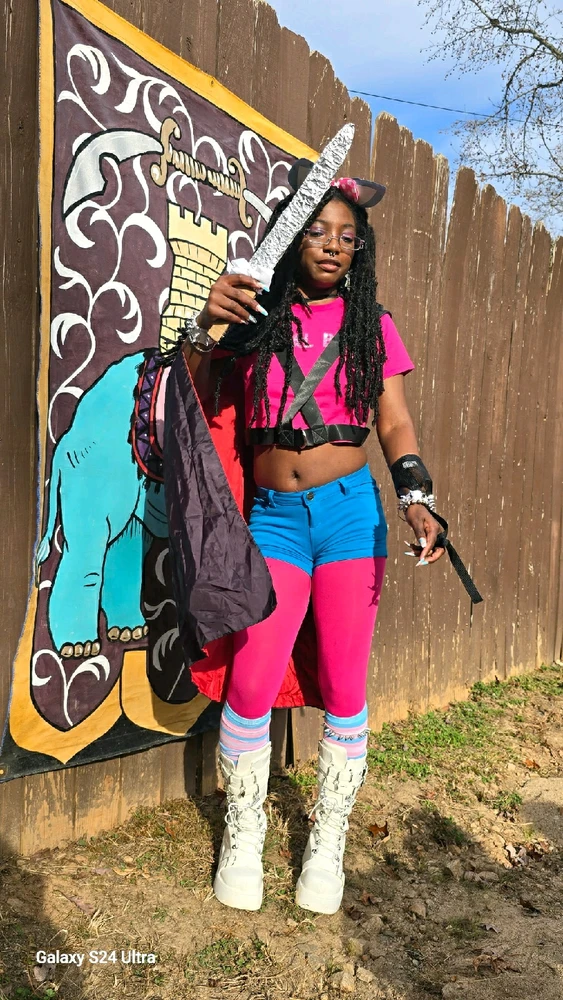 Renaissance fest 11/15! I decided to just be some cute mythical creature ๐
I'm a little heavy rn compared to my usual 125lbs๐คฆ๐ฟโโ๏ธ