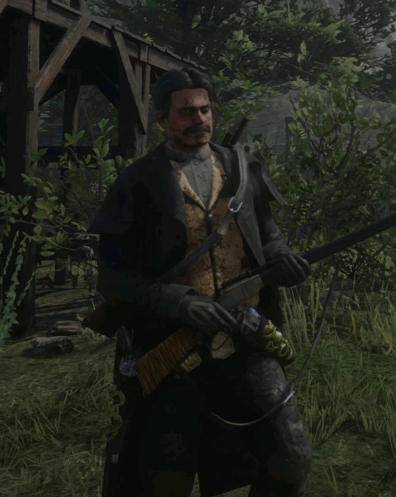 My red Dead redemption online character