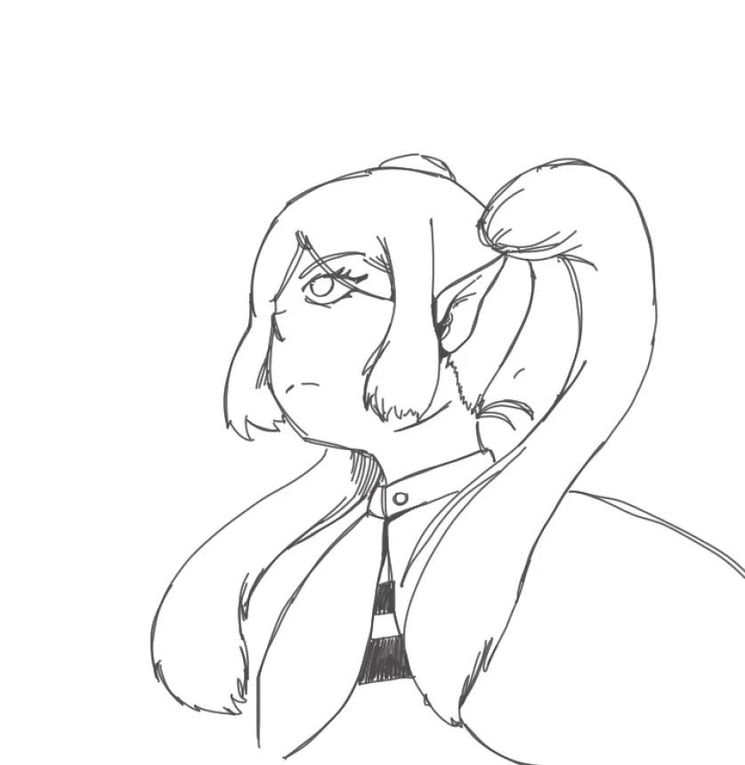 I tried the Frieren looking up challenge, how did I do?