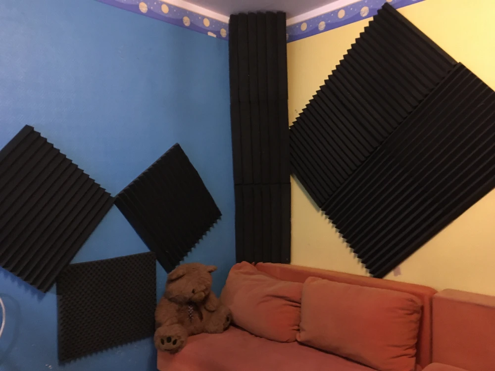 Added some sound absorbers