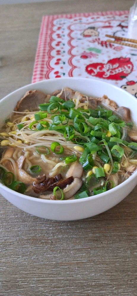 Home made Tonkutsu Ramen