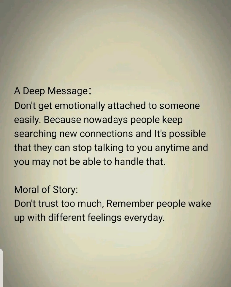 People wake up with different feelings everyday