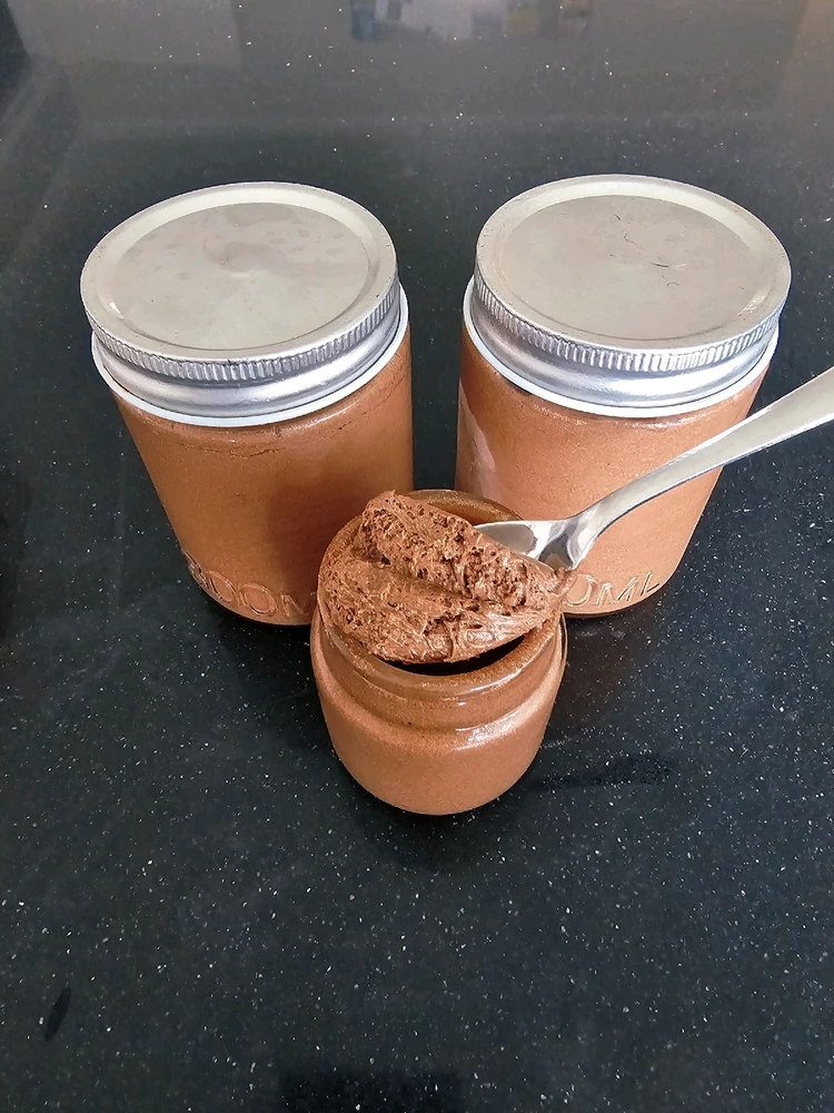 Whipped up a little cloud of chocolatey happiness! βοΈπ«