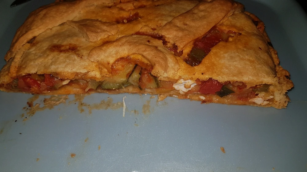 Empanada de pisto clasica