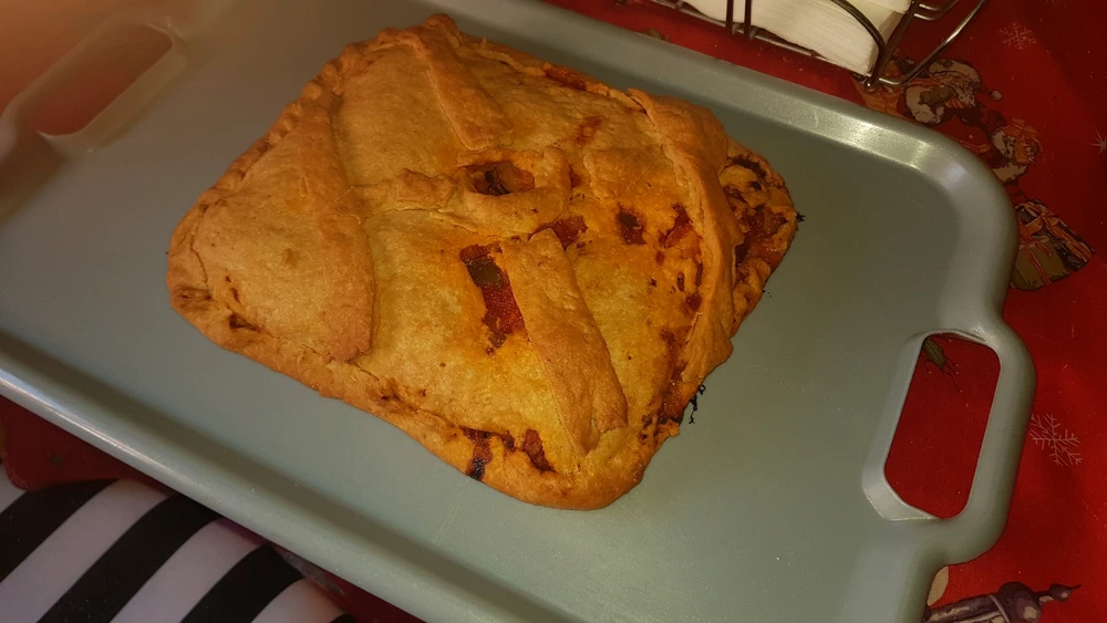 Empanada de pisto clasica