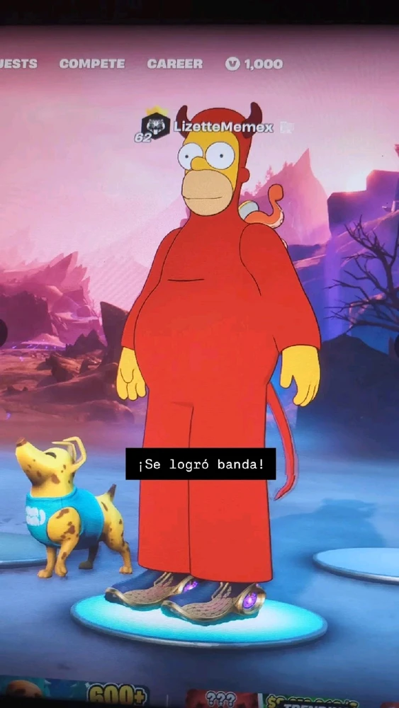 ¡Soy Homero el malo, soy Homero el malo!