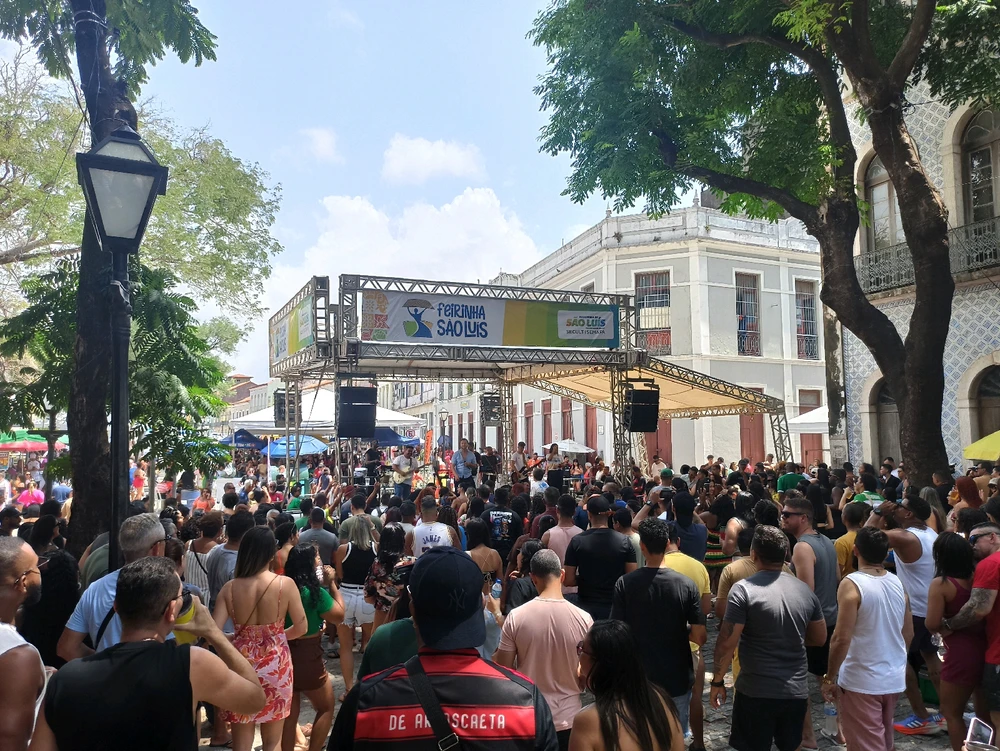 A multidão de feirinhas em São Luís