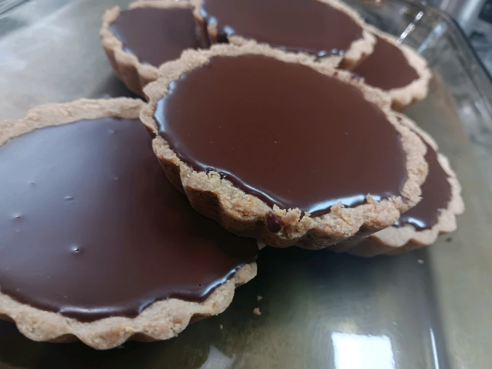 Dairy free chocolate tarts