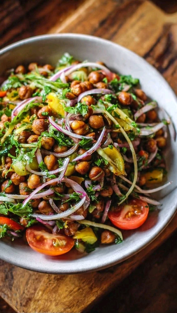 CHICKPEA TOMATO SALAD
