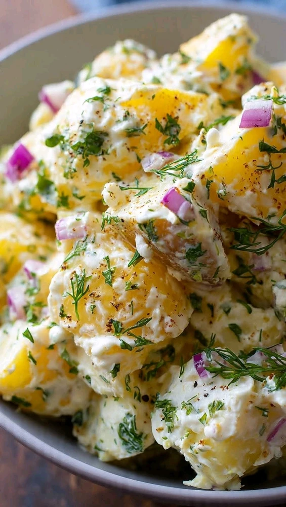 POTATO CURD SALAD