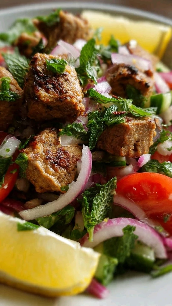 SOYABEAN TIKKA SALAD