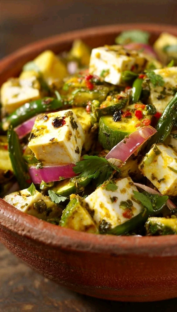 PANEER CUCUMBER SALAD