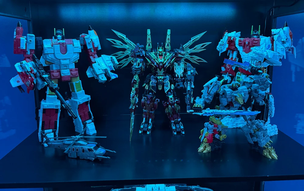 My Combiner shelf, also my most expensive shelf lol