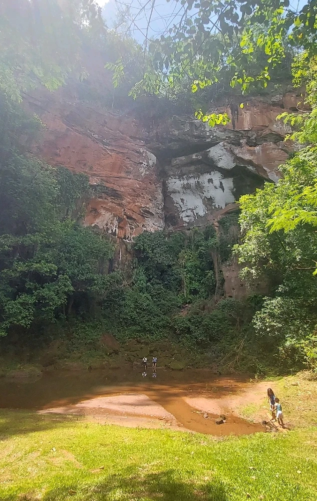 Caichoeira do Itambé pena que tava "Desligada 😅😅"