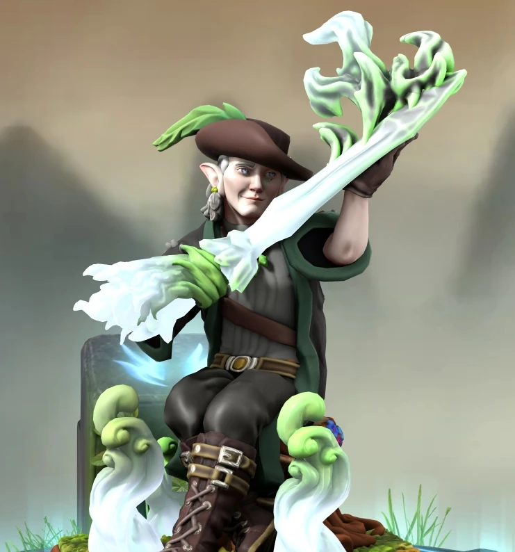 Pact of the Undead Changeling, Raesk