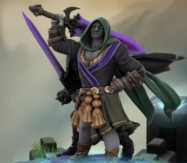 Echo Fighter / Ancestral Guardian Barbarian Goliath, Zaurhan