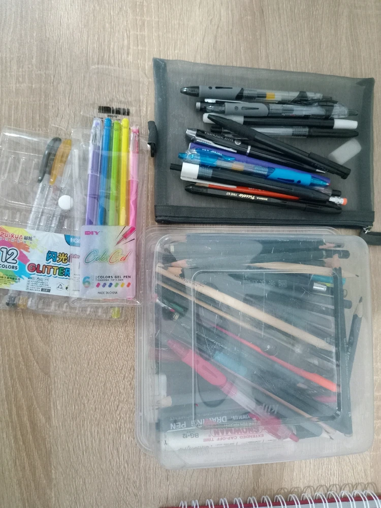 pens and pencils collection