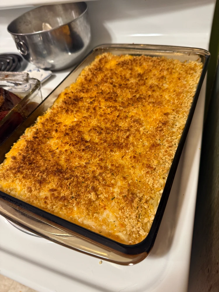 Southern Mac and cheese casserole
